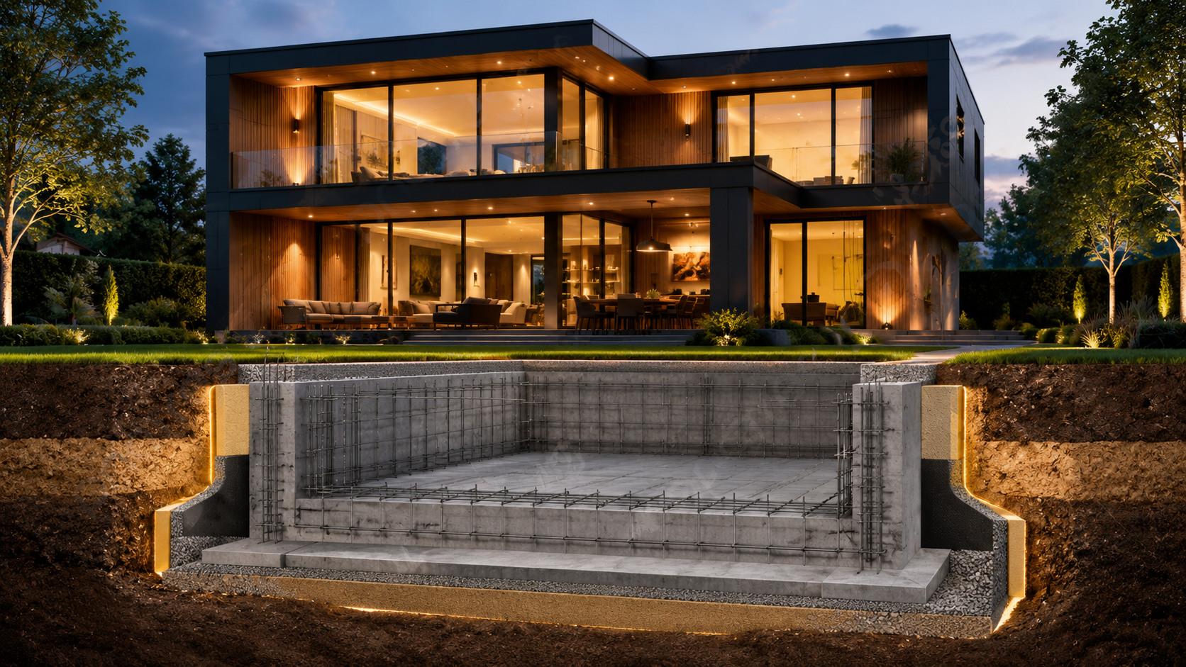 Строительство фундаментов